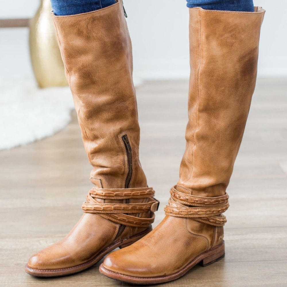 Bed Stu Eva Boots Leather Boho